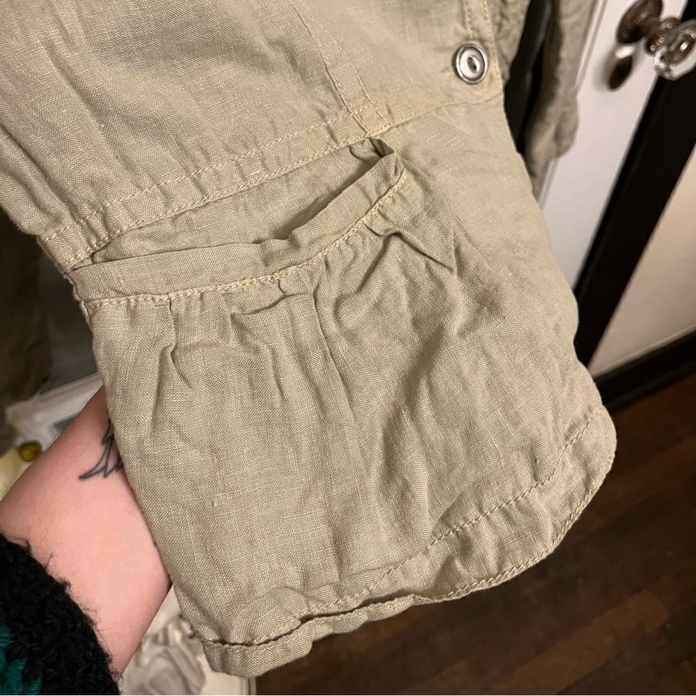 Johnny Was Light Green Jacket - Picture 7 of 15